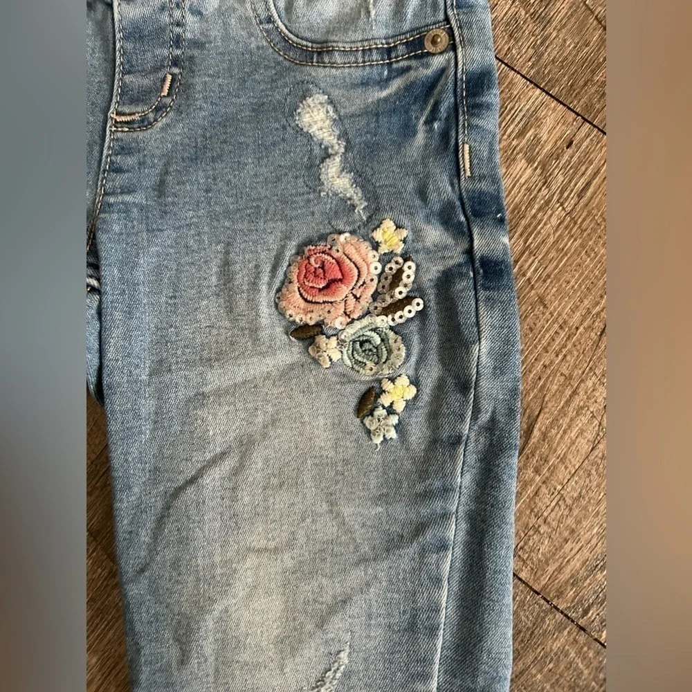 🌸 $10 SALE 🌸 Justice Girls Jeans Size 7 - Picture 5 of 7